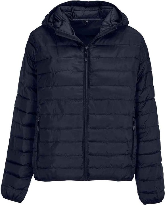 Actual product image Sols Womens/Ladies Stream Hooded Padded Jacket (L)
