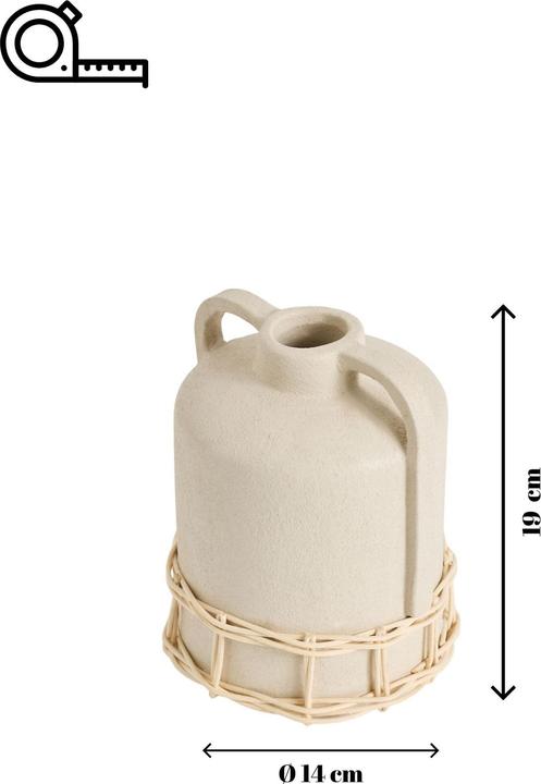 Produktbild Hanah Home Handle Terracota Vase (1 x)