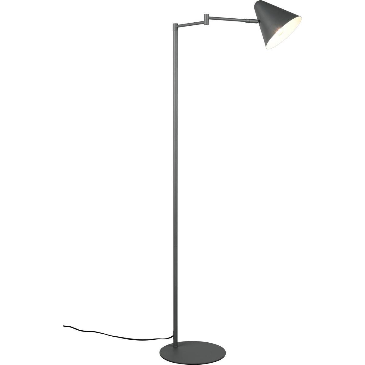 Trio, Lampada a stelo, 463900142 Cosima E14 Stehleuchte ⌀15cm Anthrazit (E14)