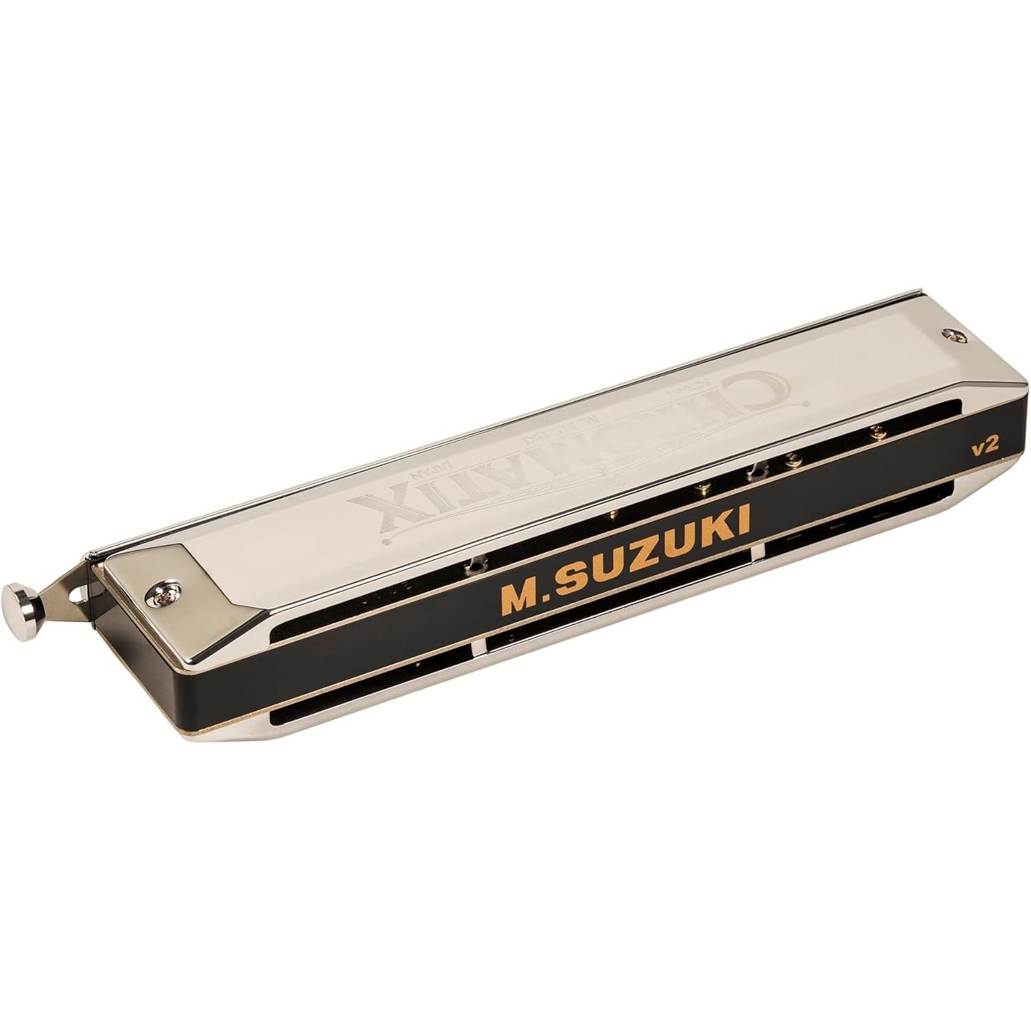 Suzuki Chromatix SCX-64-C chromatische mondharmonica C (Mundharmonika, Chromatisch) (SCX-64-C)