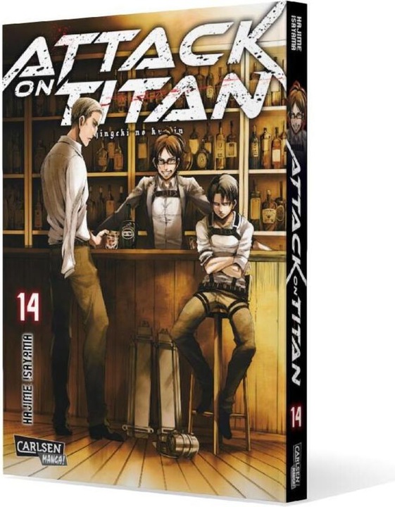 Produktbild Attack on Titan, Band 14 (Deutsch, Hajime Isayama, 2016)