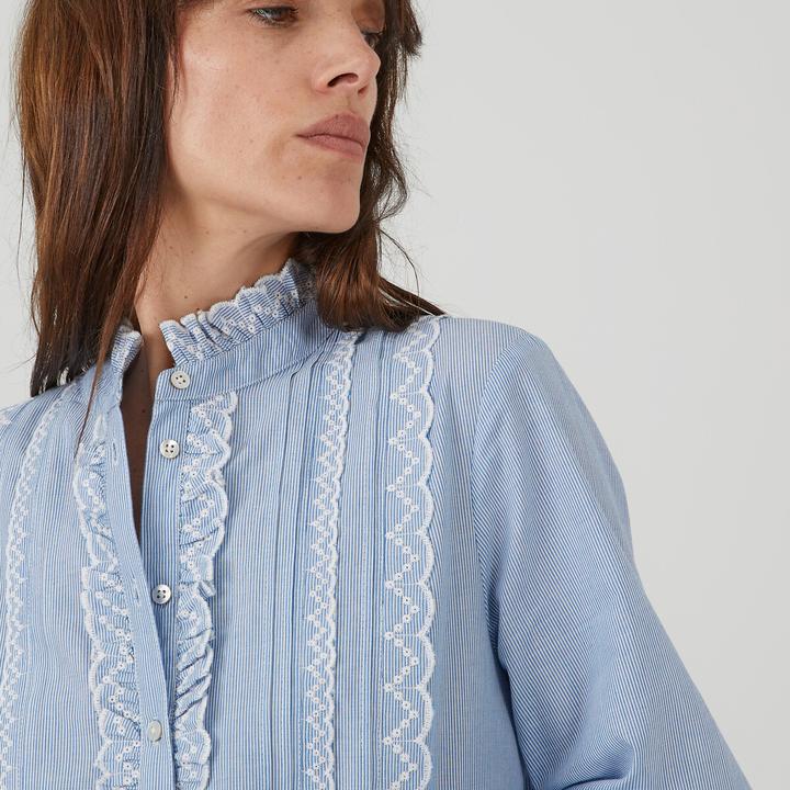 Produktbild La Redoute Collections Bluse Signature aus Bio-Baumwolle (48)