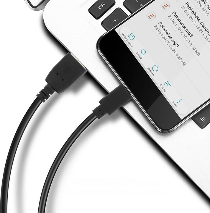 Actual product image Avizar USB-C / USB cable, Quick Charge (1.20 m, USB 2.0)
