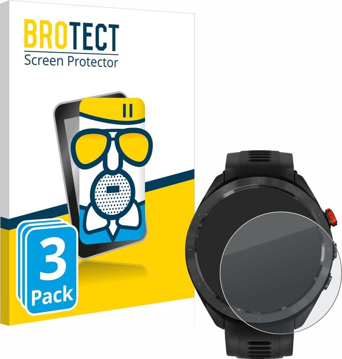 Actual product image BROTECT AirGlass Glass Matte (Garmin Approach S70)