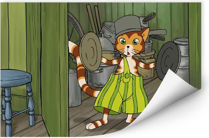 Image du produit Pettersson und Findus Findus le musicien (100 x 70 cm)