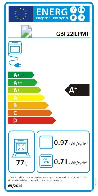 Etichetta energetica Gorenje 741983