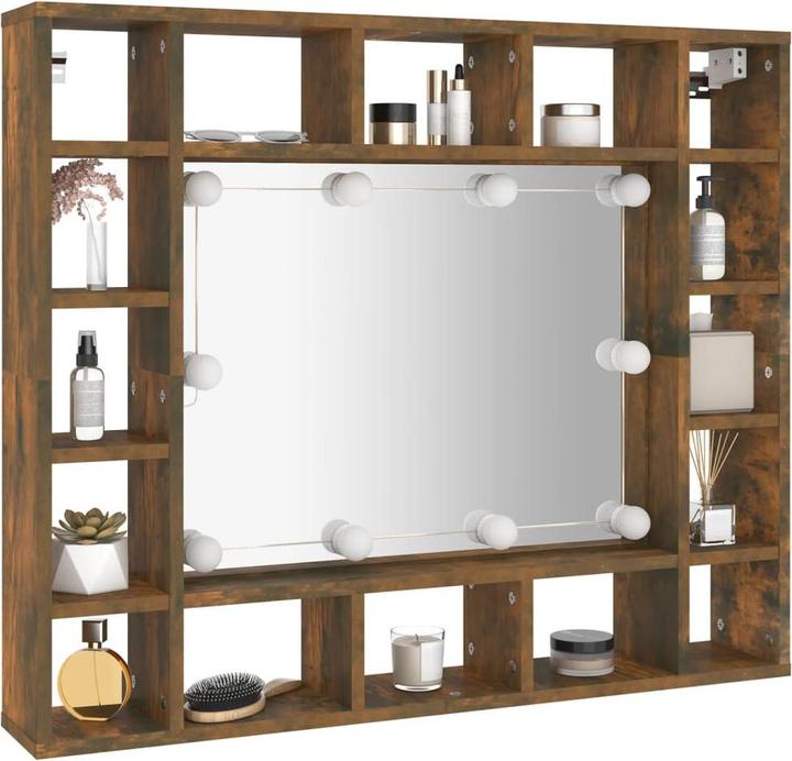 Produktbild vidaXL Spiegelschrank (91 x 15 x 76.50 cm)