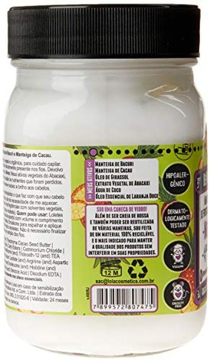 Actual product image Alterna Lola Be(M)Dita Ghee Mask Nutrition Pineapple And Butter Bacuri 350 Gr