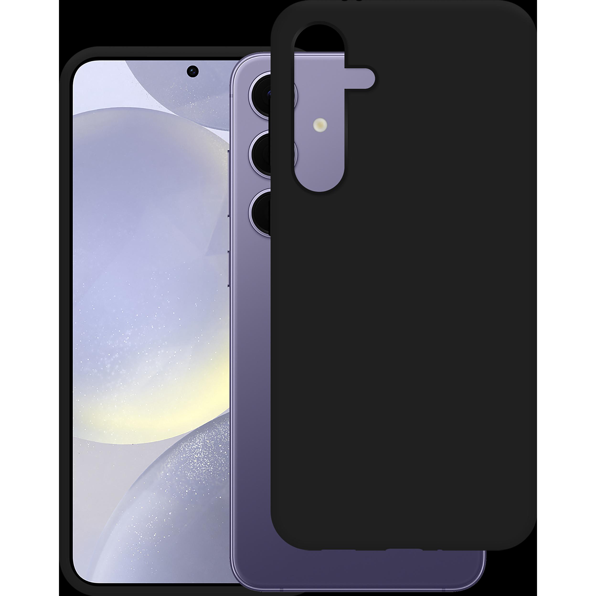 Thumbnail - Cazy Silikon Hülle Kompatibel mit Samsung Galaxy S24+ - Soft TPU Schutz - (Samsung Galaxy S24+), Smartphone Hülle, Schwa...