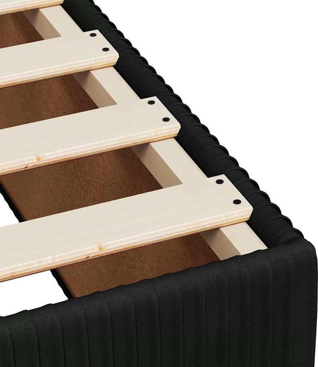 Produktbild vidaXL Bo x springbett mit Matratze 200 x 200 cm Samt (200 x 200 cm)
