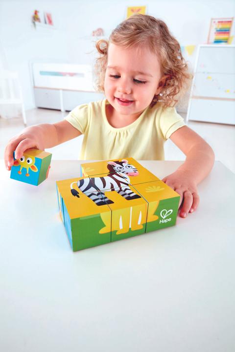 Produktbild Hape Blockpuzzle Dschungel (9 Teile)