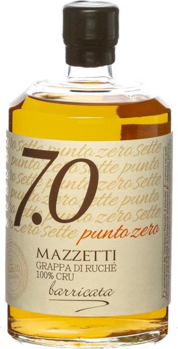 Immagine prodotto Mazzetti d'Altavilla Grappa di Ruche invecchiata 7.0 0,7l 43%