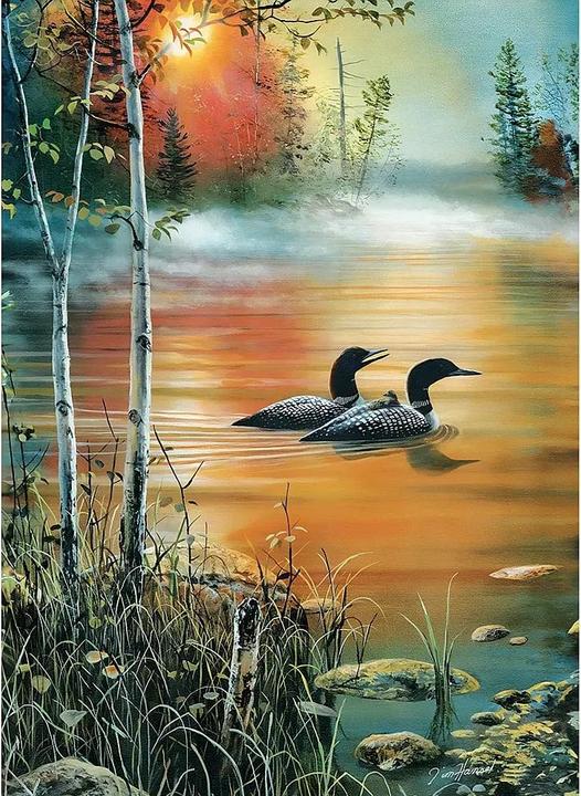 Actual product image Cobble Hill Puzzle 1000 pieces Morning Mist (1000 pieces)