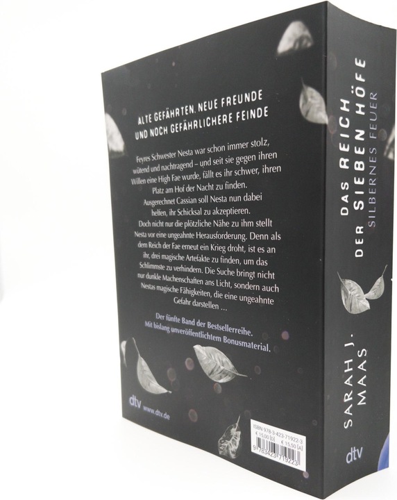 Actual product image Das Reich der sieben Höfe – Silbernes Feuer (German, Sarah J. Meuse, Heinrich Koop, Franca Fritz, 2023)