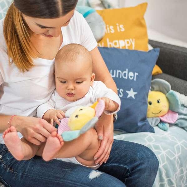 Actual product image Babyono soft rattle flower, 609