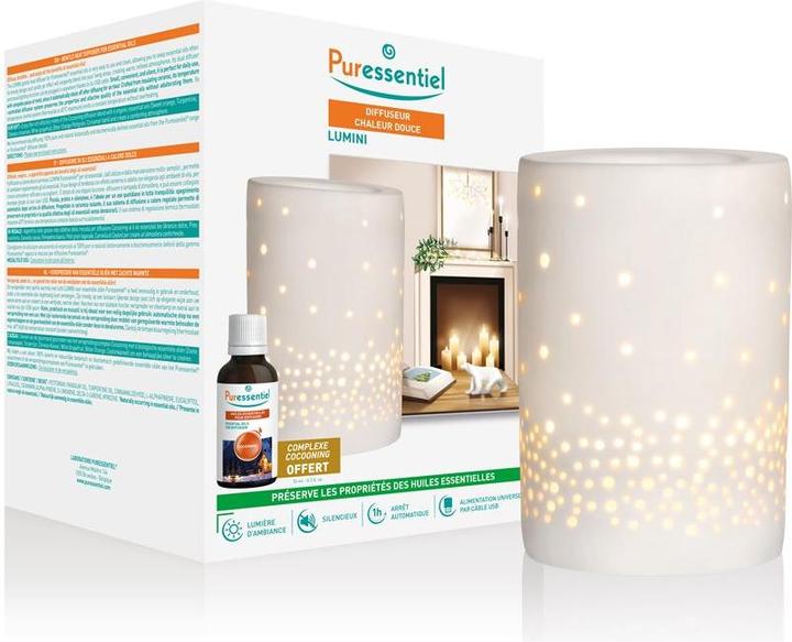 Puressentiel Weihnachtsbox Diffusor sanfte Wärme Cocooning 10ml gratis