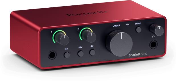 Image du produit Focusrite Scarlett Solo - 4ème génération (USB)