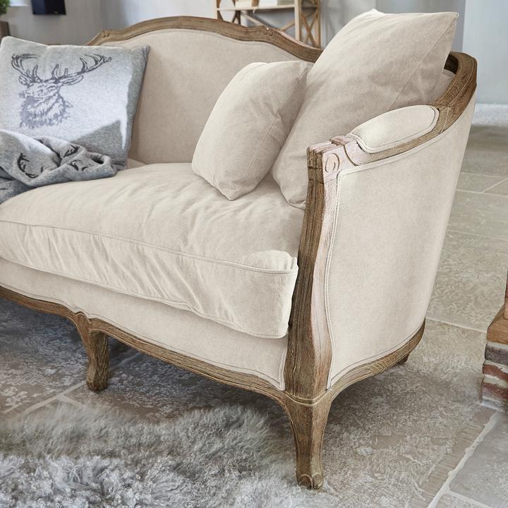 Image du produit Loberon Sofa Monneville creme (2,5 places)
