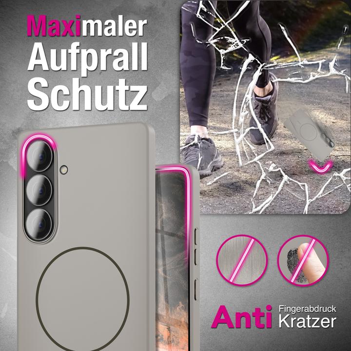 Produktbild Nalia Cover "Cloud" - Ultradünnes MagSafe Hardcase - Matt, Vergilbungsfrei & Anti-Fingerabdruck (Samsung Galaxy S26)