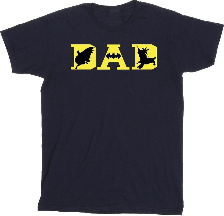 Produktbild Batman Dad With Bat Icons TShirt (4XL)