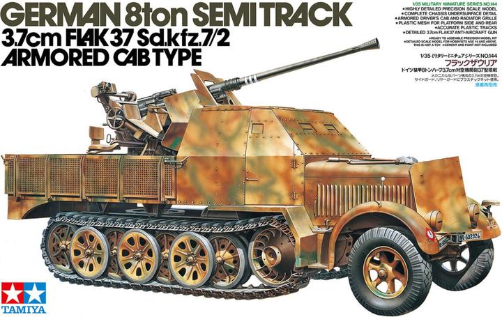 Produktbild Tamiya 1:35 Dt.Sd.Kfz.7/2 8to Halbk.Flak37