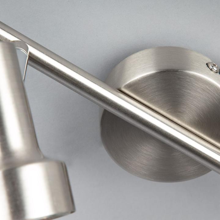 Produktbild Briloner LED Deckenleuchte, matt-nickel, 2xLED/GU10/3W (260 lm, GU10)