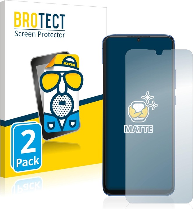 Actual product image BROTECT Anti-glare screen protector matt (2 Piece, Xiaomi Redmi 10C)
