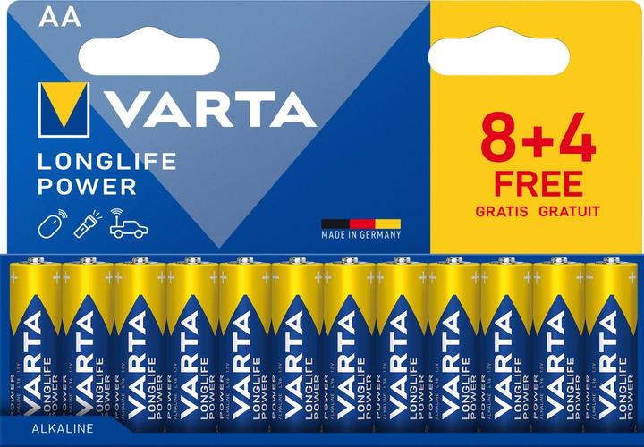 Varta Longlife Power (12 pcs., AA, 2960 mAh)