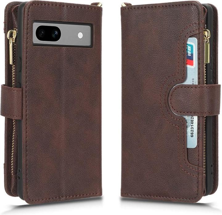 Cover-Discount Google Pixel 7a - Brieftaschen Hülle braun (Google Pixel 7a)