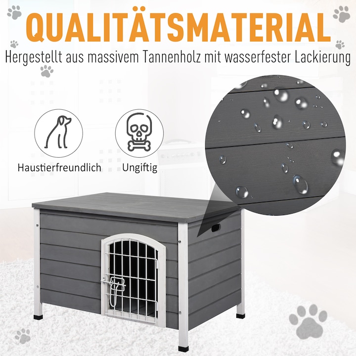 Actual product image PawHut Dog kennel with door (Dog kennel)