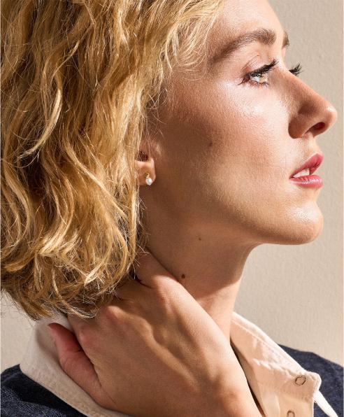 Produktbild Skagen Agnethe Pearl Ohrstecker (Edelstahl)