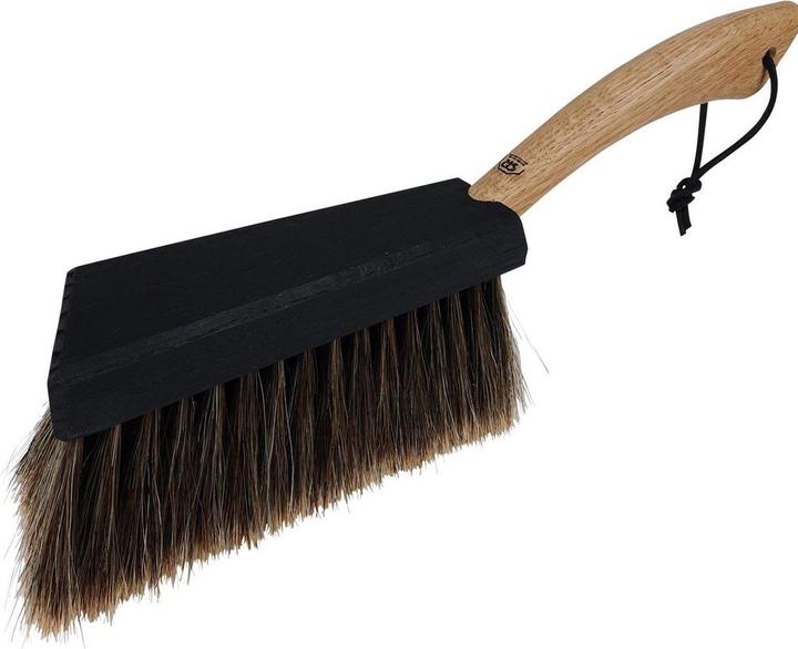 Actual product image Bürstenhaus Redecker Horsehair hand wiper with oak handle 33.5 cm