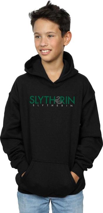Produktbild Slytherin Text Kapuzenpullover Jungen (140, 146)