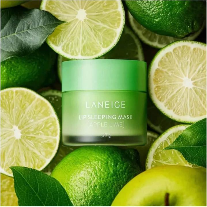 Image du produit Laneige Masque de sommeil pour les lèvres Pomme-citron vert (Baume à lèvres, 20 ml)