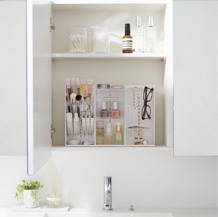 Actual product image Yamazaki Make-up organiser TOWER