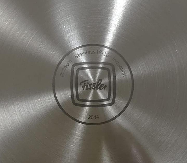 Actual product image Fissler Uncoated & Nonstick Induction Pan Set for Searing and Frying (Pan set + pot set, Aluminium, Stainless steel)