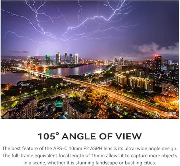 Actual product image TTArtisan 10mm f2 for Fuji X (Fujifilm X, APS-C / DX)
