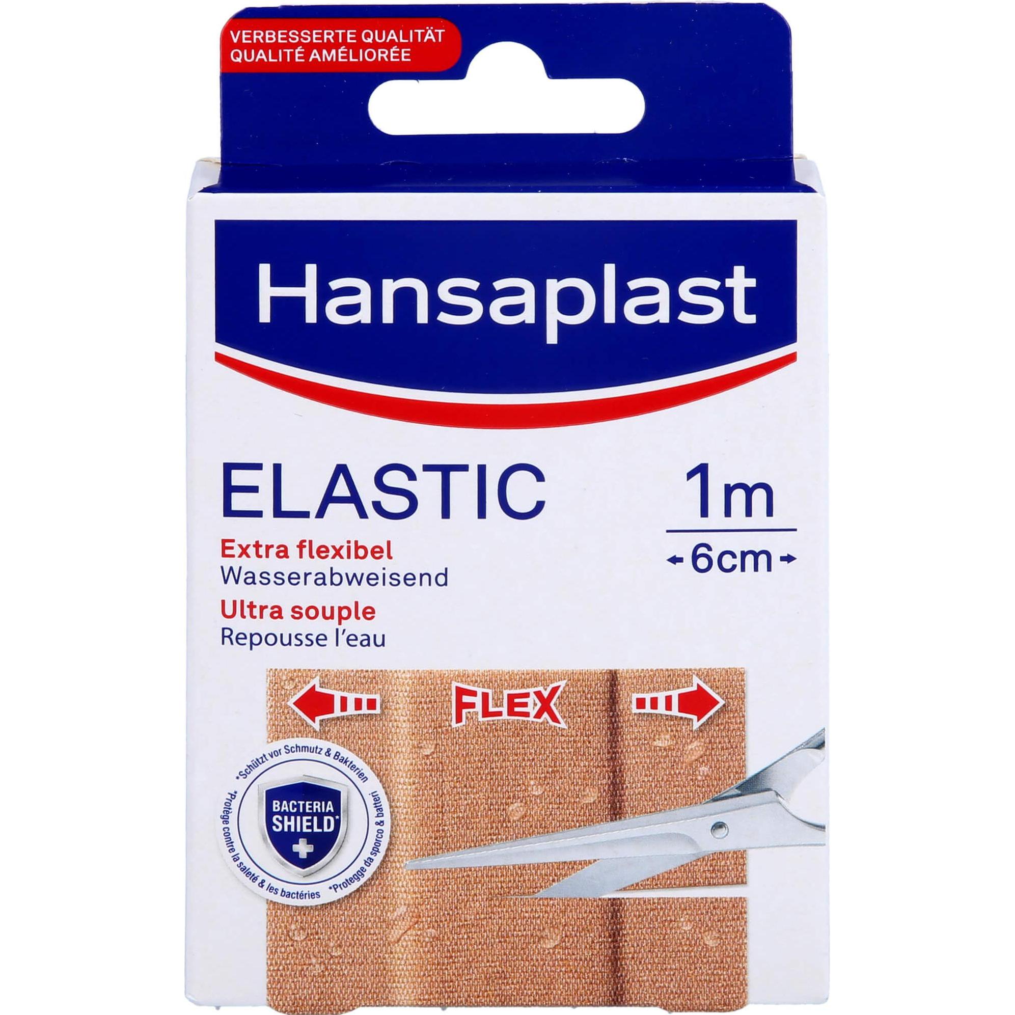 Hansaplast, Pflaster, Pflaster ELASTIC 1009239 1mx6cm (1 x)