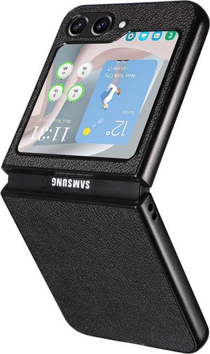 Image du produit Cover-Discount Galaxy Z Flip5 - Housse de protection hybride noire (Samsung Galaxy Z Flip5)