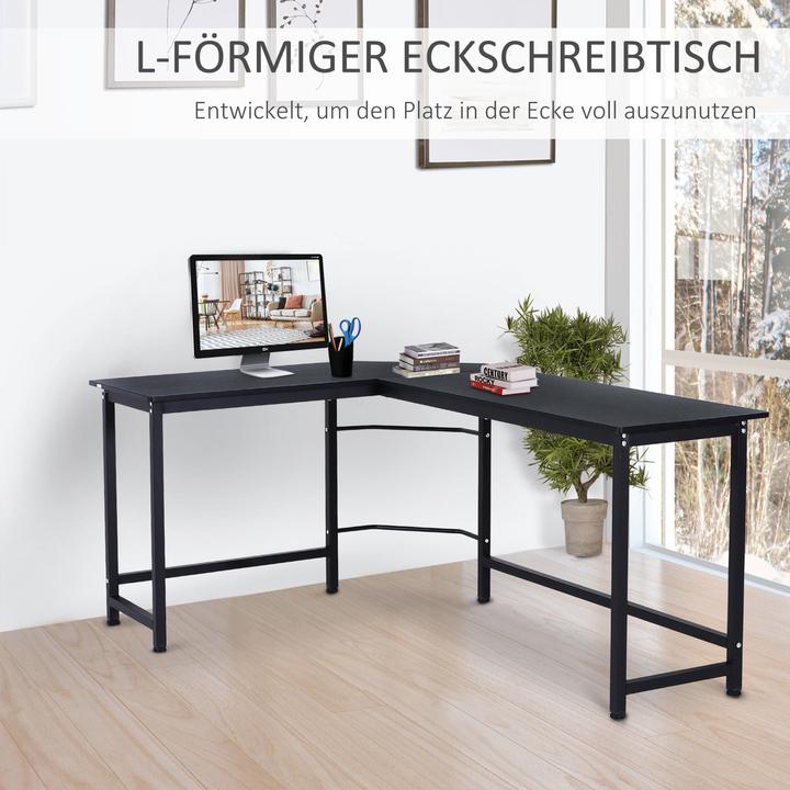 Image du produit Vinsetto Bureau d'angle (168 x 120 x 75 cm)