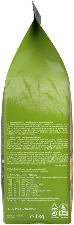 Image du produit Vitakraft Menu Vital lapin nain (3 kg, 1 x)