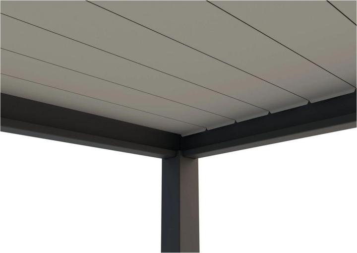 Produktbild Ventaris Pergola Deluxe Plus mit Lamellendach Anthrazit (400 cm, 400 cm)