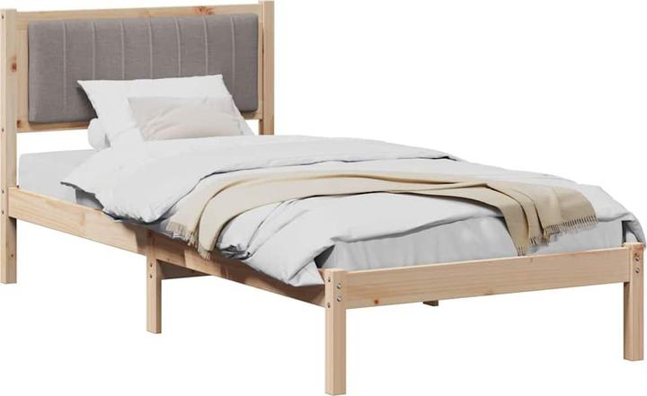 Image du produit vidaXL Holz-Bettgestell (90 x 190 cm)