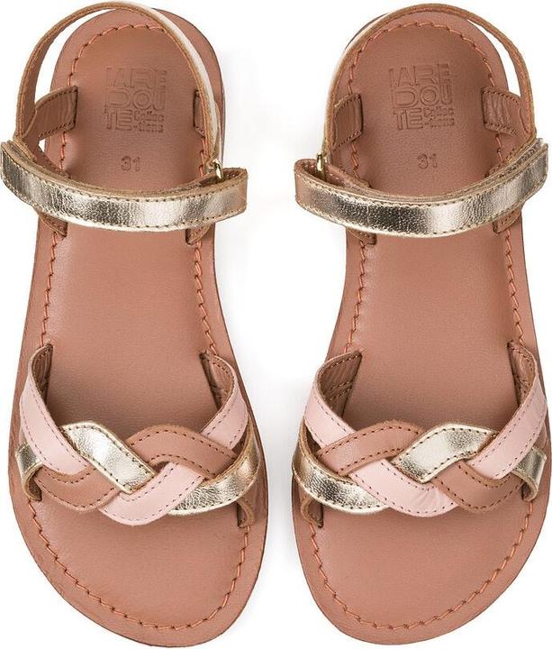 Actual product image La Redoute Collections Sandals with velcro fastening (35)