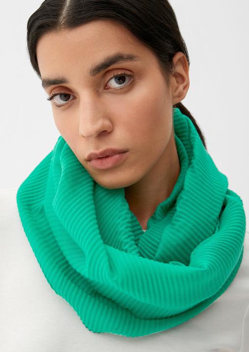 Actual product image s.Oliver Snood Loop-Schal mit Plisseefalten