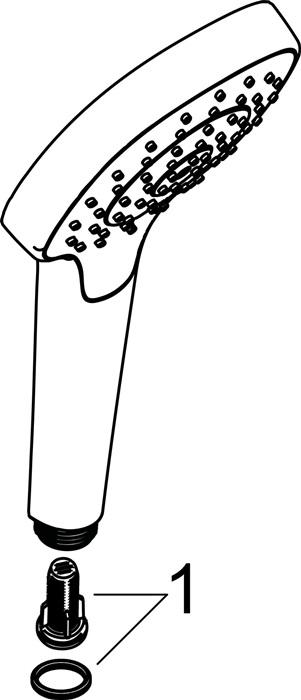 Produktbild hansgrohe Croma Select E 110 Multi (3 Strahlarten, 16 l/min)