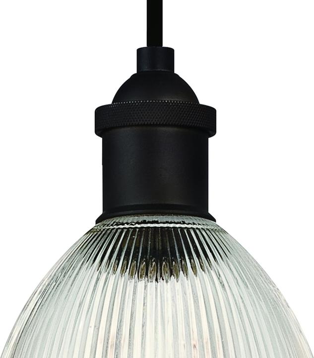 Produktbild Westinghouse Pendelleuchte Vintage Bronze / Riffelglas mit 1 Lampe (E27)