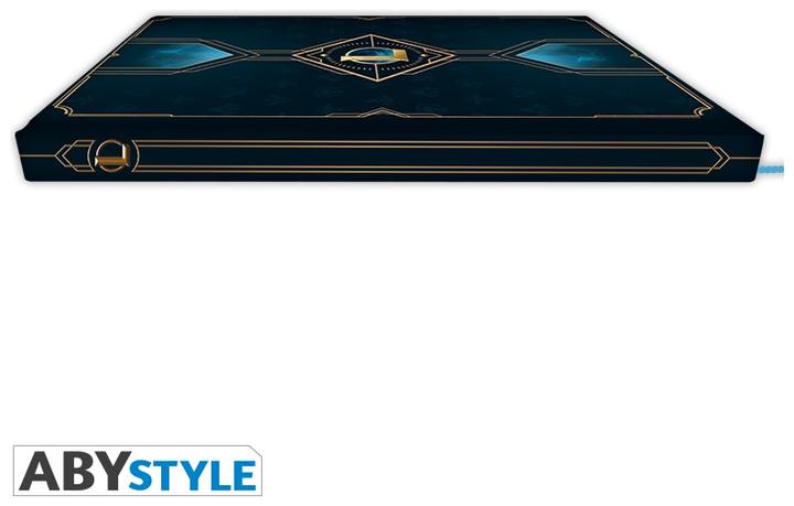 Image du produit ABYstyle LEAGUE OF LEGENDS Carnet de notes - Logo Hexteck (A5, À rayures, Couverture rigide)