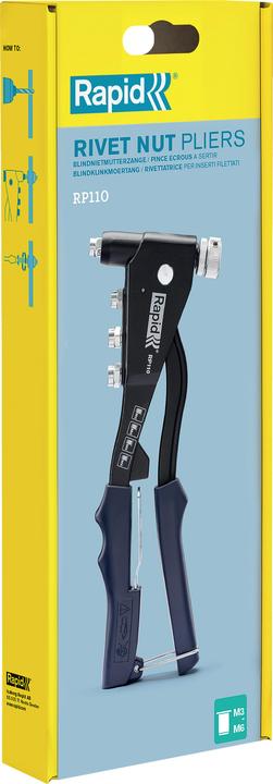 Image du produit Rapid Blindnietmutterzange RP110, aus Aluminium-Druckguss (260 mm)