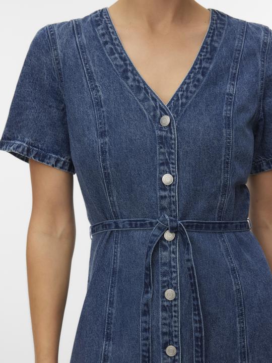 Image du produit Vero Moda VMJANINA Langes Kleid Jeanskleid (S)